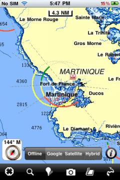 Martinique - GPS Map Navigator