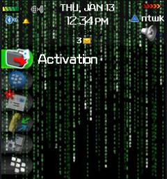 Matrix 2 Zen Theme for Blackberry 8100 Pearl