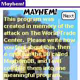 Mayhem!