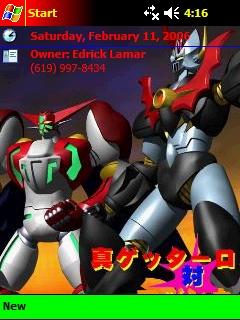 Mazinger Mazinga Tranzor Z Future EL Theme for Pocket PC