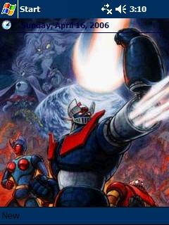 Mazinger Z2 EL Theme for Pocket PC