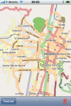 Medellin Street Map