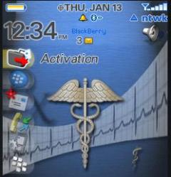 Medical Theme for Blackberry 8100 Pearl