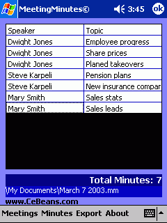 MeetingMinutes