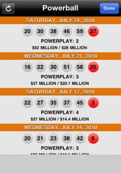 Mega Millions & Powerball for iPhone