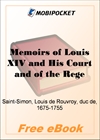 Memoirs of Louis XIV and His Court and of the Regency - Volume 10 for MobiPocket Reader