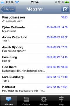 Messmr for iPhone