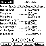 Metric Scale Airplane Calculator