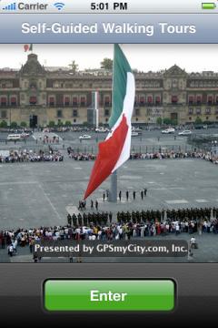 Mexico City Walking Tours and Map