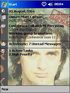 Mike Oldfield Amarok Theme for Pocket PC
