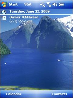 Milford Sound Theme for Pocket PC