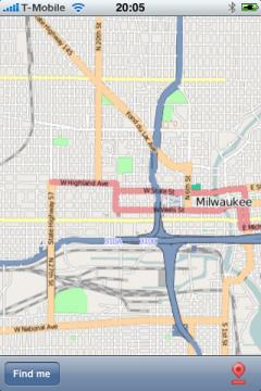 Milwaukee Street Map