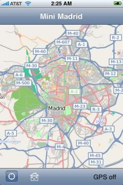 Mini Madrid Map Offline