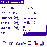 Mini Invoice