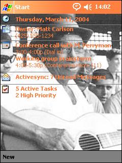 Mississippi John Hurt Theme for Pocket PC