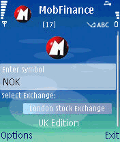 MobFinance UK Edition (BlackBerry)