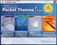 Mobiano Pocket PC Themes Pack - Mac OS style