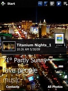 MobileMatt Titanium Nights WM6.5 Theme