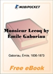 Monsieur Lecoq for MobiPocket Reader