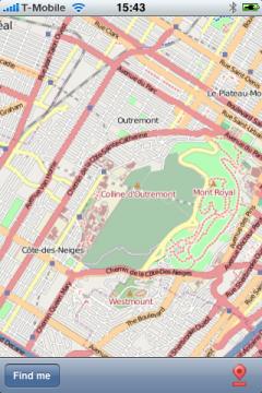 Montreal Street Map