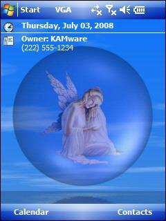 Morning Angel Theme for Pocket PC
