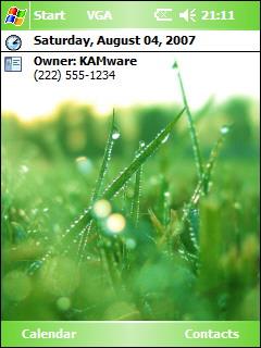Morning Dew Theme for Pocket PC