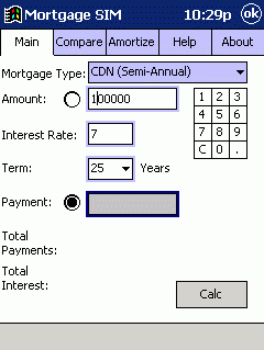 Mortgage SIM (ARM)