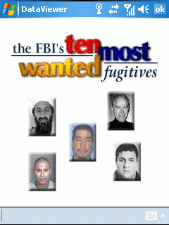 Most Wanted Fugitives (Pocket PC)