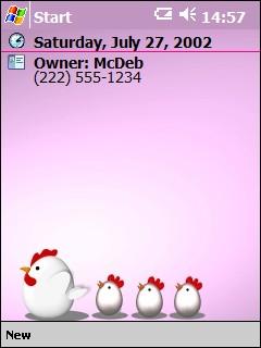 Mother Hen Theme for Pocket PC