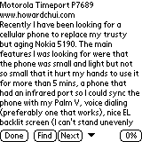 Motorola Timeport P7689 Review