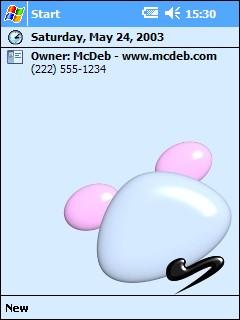 Mouse Butt Theme for Pocket PC