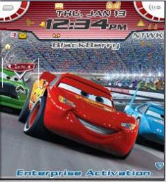 Cars Movie Theme for Blackberry 7100