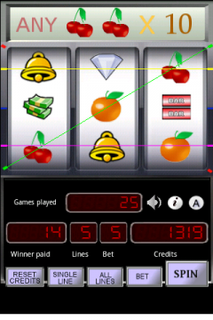 Multi Betline Slot Machine (Android)