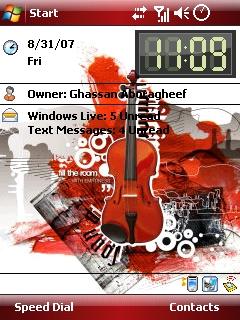 Music 0019 gh Theme for Pocket PC