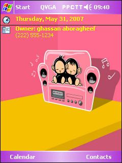 Music 412009 gh Theme for Pocket PC
