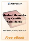 Musical Memories for MobiPocket Reader