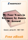 My Four Years in Germany for MobiPocket Reader