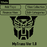 My Trans Transformers Toy Database