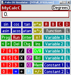 MyCalcC (Palm OS)