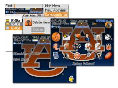 MyColors Mobile Auburn University Theme (Blackberry)