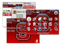 MyColors Mobile North Carolina State University Theme (Blackberry)