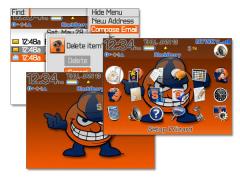 MyColors Mobile Syracuse University Theme (Blackberry)