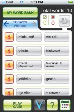MyWords - Learn Czech Vocabulary