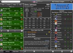 NFL Fantasy Cheat Sheet 2011 for iPad