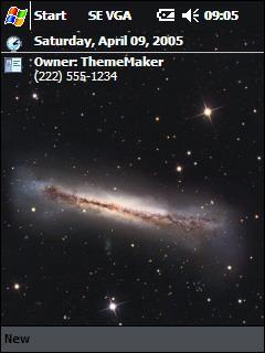 NGC3628 VGA Theme for Pocket PC