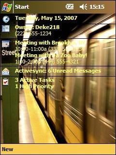 NYC Subway 14th Street Theme for Pocket PC