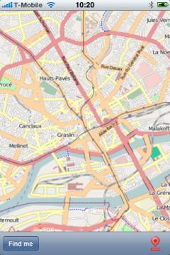 Nantes Street Map