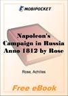 Napoleon's Campaign in Russia Anno 1812 for MobiPocket Reader