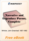 Narrative and Legendary Poems for MobiPocket Reader