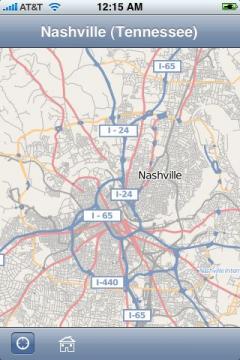 Nashville Map Offline